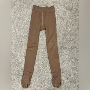 Thermal Heat Tights in Coffee Colour
